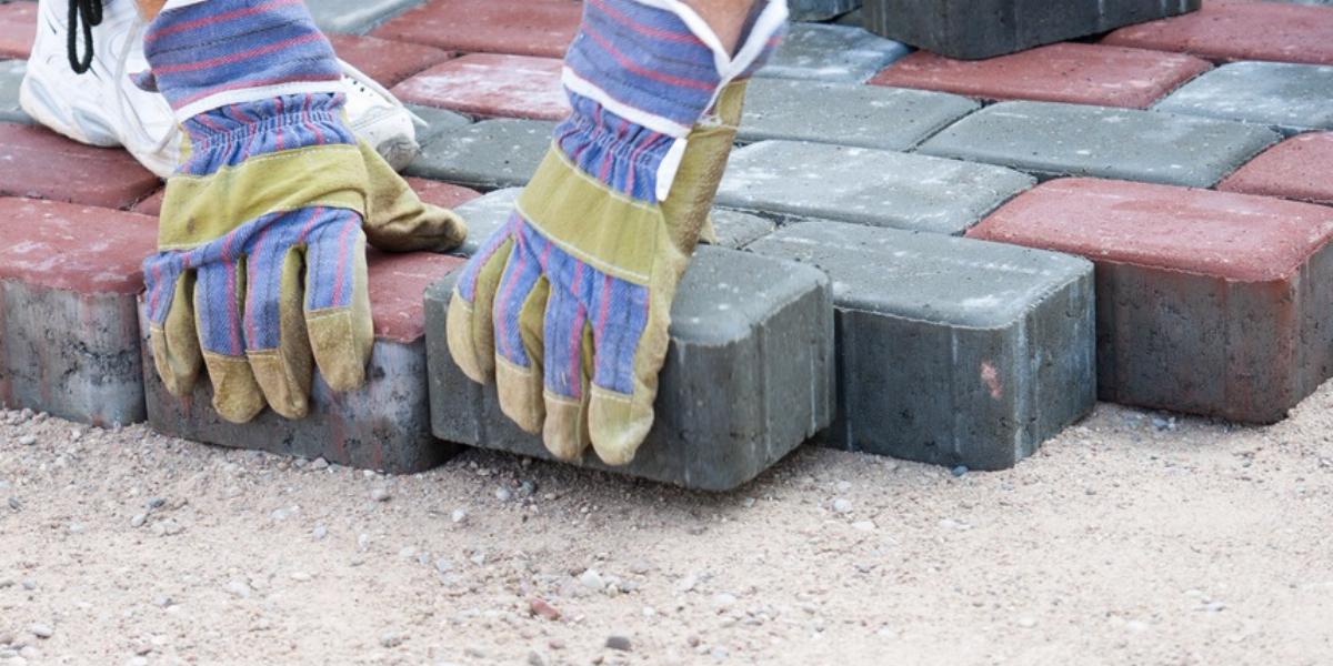 how to install a paver walkway